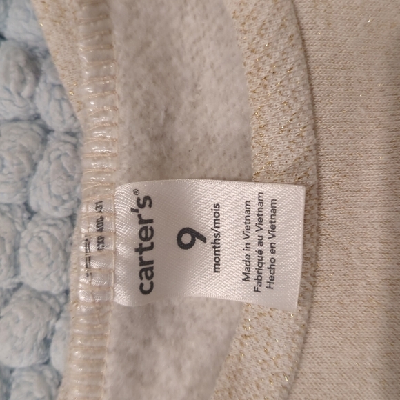 Carter's Cream Baby Polar Bear Cozy Pullover - Picture 13 of 13